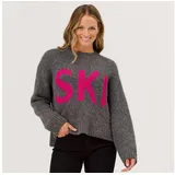 KRIMSON KLOVER Alpaka-Strickpullover Ski Sweater in medium gray | Gr.: S