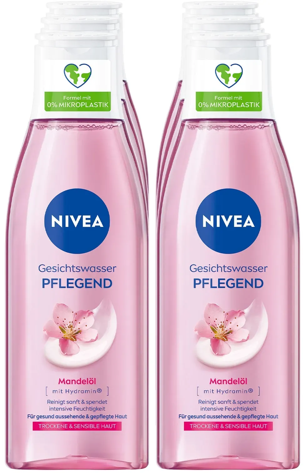 NIVEA Pflegendes Gesichtswasser 200 ml, 6er Pack