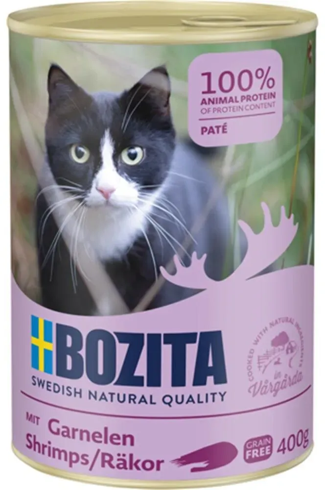 Bozita Cat Dose Paté mit Garnelen 6x400g