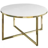 lookway CIRI-X GLASS Gold/Weiß Glas 70 x 44,4 cm