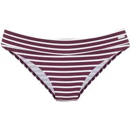 VENICE BEACH Badehose Tadu Bordeaux/Weiß 36