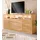 OTTO home Sideboard OTTO HOME "Ribe,180cm breit, Fronten Massivholz,7 Fächer", beige (kernbuche teilmassiv), B:180cm H:80cm T:35cm, Holz teilmassiv, Sideboards, Sideboard, Holz massiv, Holzwerkstoff, Metall Griffe,2Türen,3Schubladen