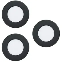 EGLO Fueva 5 2 LED-Einbauleuchte Schwarz/Metall