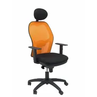 Piqueras y Crespo Bürostuhl mit Kopfstütze Jorquera Ergonomischer -