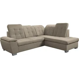 werk2 Eckcouch Polyester 2-Sitzer Beige