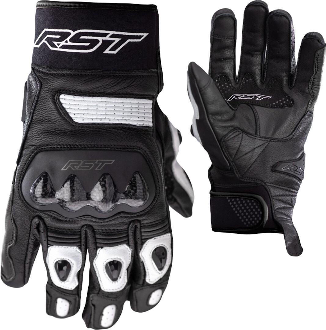 RST Freestyle II Handschoenen van de motorfiets, zwart-wit, M