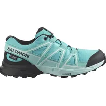 Salomon Speedcross WP Wanderschuhe Kinder blue curacao - türkis