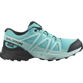 Salomon Speedcross WP Wanderschuhe Kinder blue curacao - türkis