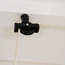 MonsterShop Deckentrockner 1,8 m schwarz