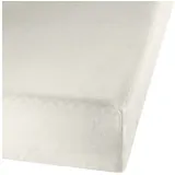 Erwin Müller Spannbettlaken Biber 180 x 200 - 200 x 200 cm weiß