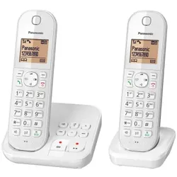 Panasonic KX-TGC422 DECT-Telefon Anrufer-Identifikation Weiß