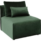 andas Sessel »Nöre«, Modul - zum Zusammenstellen; in vielen Bezugsqualitäten und Farben grün