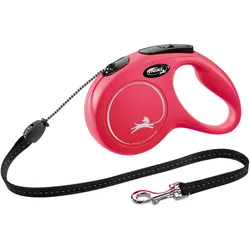 flexi Seil-Leine New Classic rot M 5 m Hundezubehör