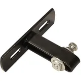 Wentex Eurotrack - Wandarm, schwarz 100 mm - schwarz