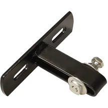 Wentex Eurotrack - Wandarm, schwarz 100 mm - schwarz