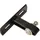 Wentex Eurotrack - Wandarm, schwarz 100 mm - schwarz