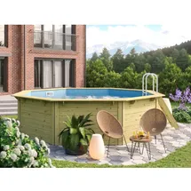 Karibu Pool Modell X2 470 x 470 cm inkl. Sandfilteranlage und Skimmer