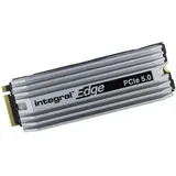 Integral Edge 2TB Gen5 M.2 2280 NVMe SSD mit Kühlkörper - Bis zu 12.000MB/s Lesen & 10.000MB/s Schreiben - Gaming, Video- und Fotobearbeitung, Design 3D-Rendering und mehr - Internes Solid State Drive