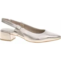 Marco Tozzi Damen Slingpumps in silber, Gr. 36 EU