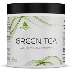 PEAK Grüntee - EGCG - 120 Kapseln I 120 Portionen I Diätunterstützung I sekundäre Pflanzenstoffe I Polyphenole I Antioxidant I mit Vitamin C I vegan I GMO frei 120 g
