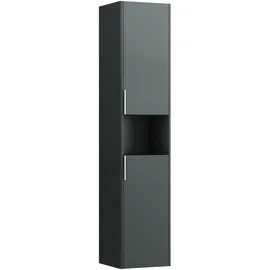 Laufen Base Hochschrank 165 x 35 x 33,5 cm Verkehrsgrau MDF/Spanplatte
