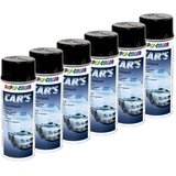 Lackspray Spraydose Sprühlack Cars Dupli Color 385865 schwarz glänzend 6 X 400 ml
