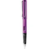 Lamy Al-star Füllhalter M (mittel) black purple