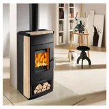 HAAS+SOHN Kaminofen Heizofen Montegrotto 305.15-4 perl-schwarz Woodstone (7 kW)
