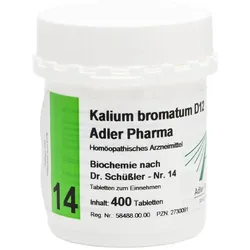 Biochemie Adler 14 Kalium Bromatum D12 Adler Pharm