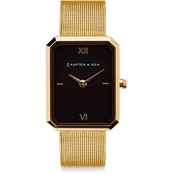 KAPTEN & SON - GRACE GOLD - black mesh