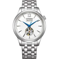 Citizen Herren Armbanduhr NH9131-73A Automatik Edelstahl
