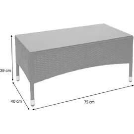 MCW MCW-F55 Loungeset braun/dunkelgrau