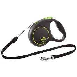 FLEXI Black Design Green Lanyard S - 5m bis 12kg - Seil