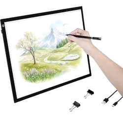 VEVOR LED Leuchttisch Leuchttablet A3 Tracing Pad USB-betriebene Leuchtbox