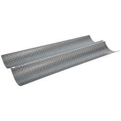 Packung 2 gelochte Baguetteformen.