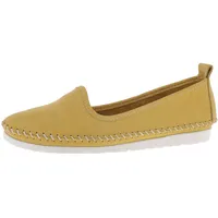 Andrea Conti Damen Mokassins Leder Ballerina Casual bequem kombistark