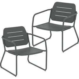 casa.pro Andria Set 4-tlg. Anthrazitgrau