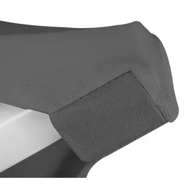 Beautissu Stehtischhusse Stretch Anthrazit Ø 80-85 cm 5er Set