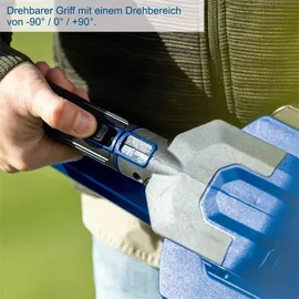 SCHEPPACH BC-HT720-X inkl. 2 x 4,0 Ah + Doppelladegerät