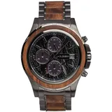 HOLZKERN Angkor Koa/Marmor Solar-Chronograph 44 mm