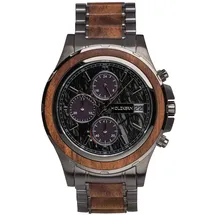 HOLZKERN Angkor Koa/Marmor Solar-Chronograph 44 mm