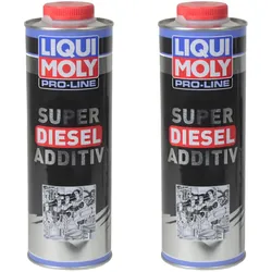2x 1l Liqui Moly Pro Line Super Diesel Additiv Zusatz Reiniger Kraftstoff Motor: Liqui Moly: 5176