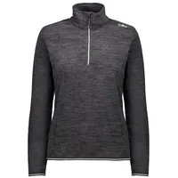 CMP Woman Sweat nero mel. (U973) 34