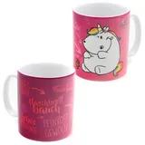 UNITED LABELS Pummeleinhorn Tasse 0,32 l Pink