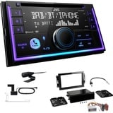 JVC KW-DB95BT Autoradio Bluetooth DAB+ für Dodge Caliber 2006-2010 schwarz