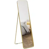 ComfortXL Standspiegel, Gold, Metall, 40x160x6 cm, Spiegel, Standspiegel