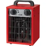 TECMIX BAUHEIZGERÄT TM BH 2000-3 (230V - EU) - 2000W, IP24, 3-STUFIG 650W / 1300W / 2000W, Heizlüfter