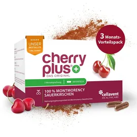 Cellavent Healthcare Cherry Plus Das Original Kapseln 180 St.