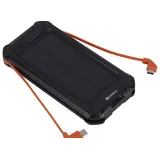 Sandberg 3in1 Solar Powerbank 10000 Schwarz