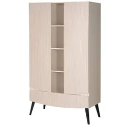 Schardt Kleiderschrank Smile Connery natur/Carat beige 2-türig